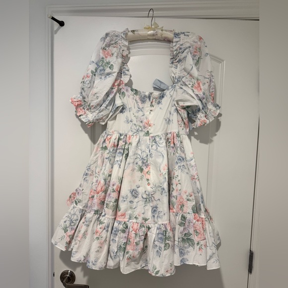 SOLD - Selkie The Mrs Darcy Buttercream Dress - Picture 6 of 9